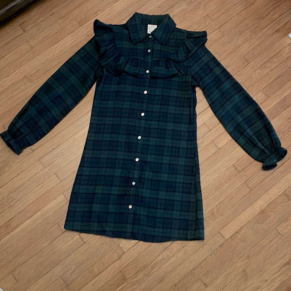 flannel shirt dress